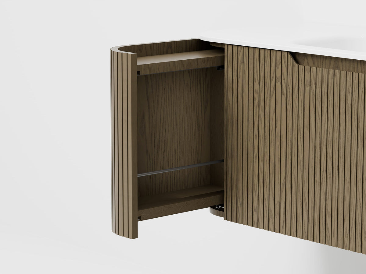 Sora 1800 Vanity | Slab Top