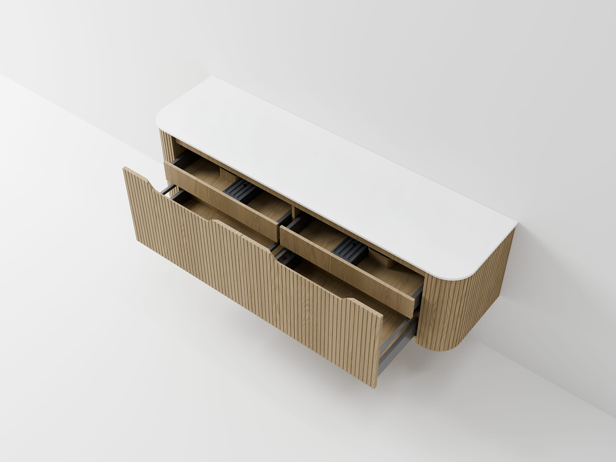 Sora 1800 Vanity | Slab Top