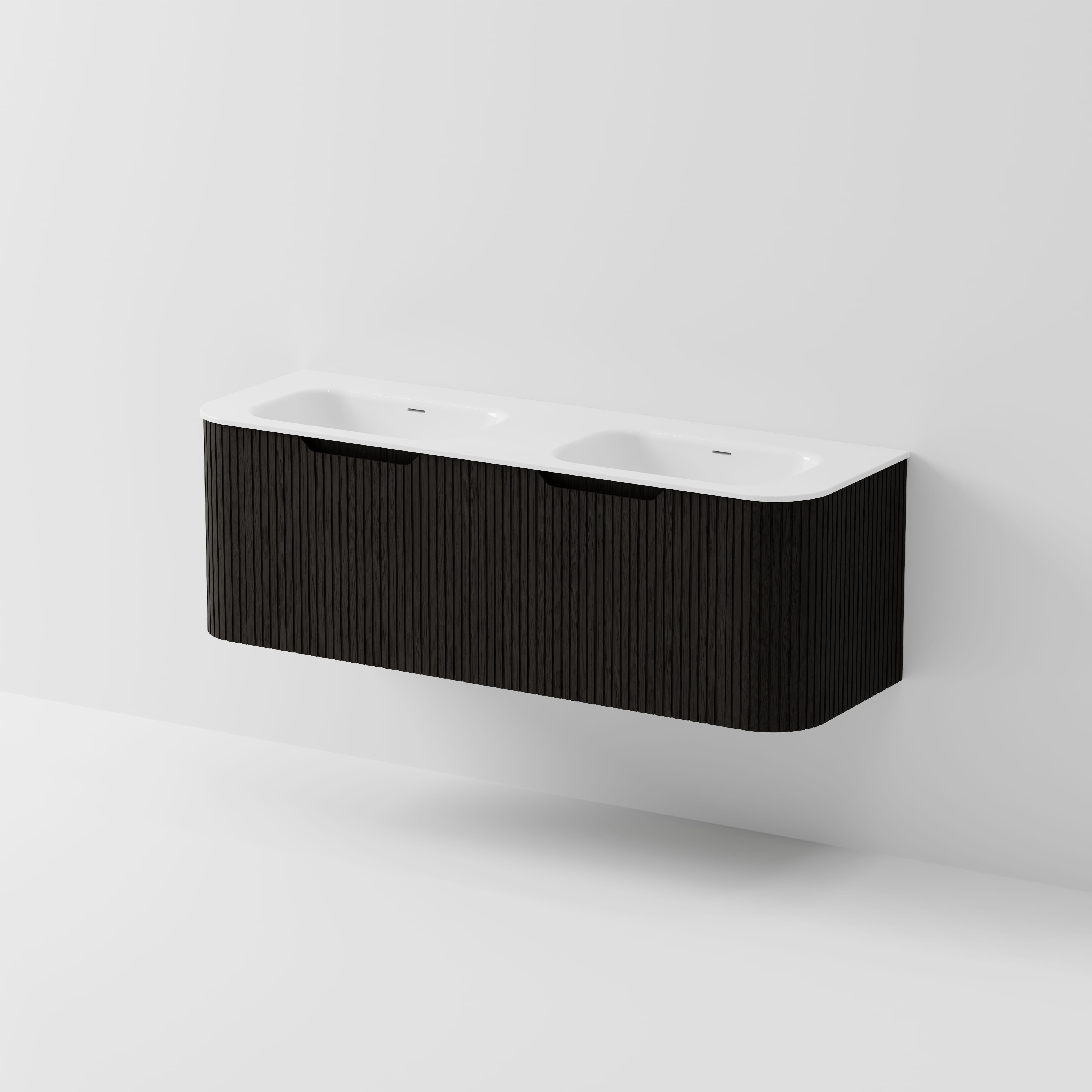 Code Sora 1500 Wall Hung Vanity | Double Inset Basin