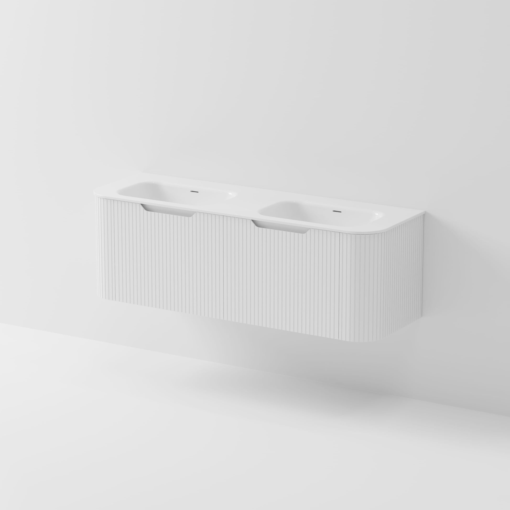 Code Sora 1500 Wall Hung Vanity | Double Inset Basin