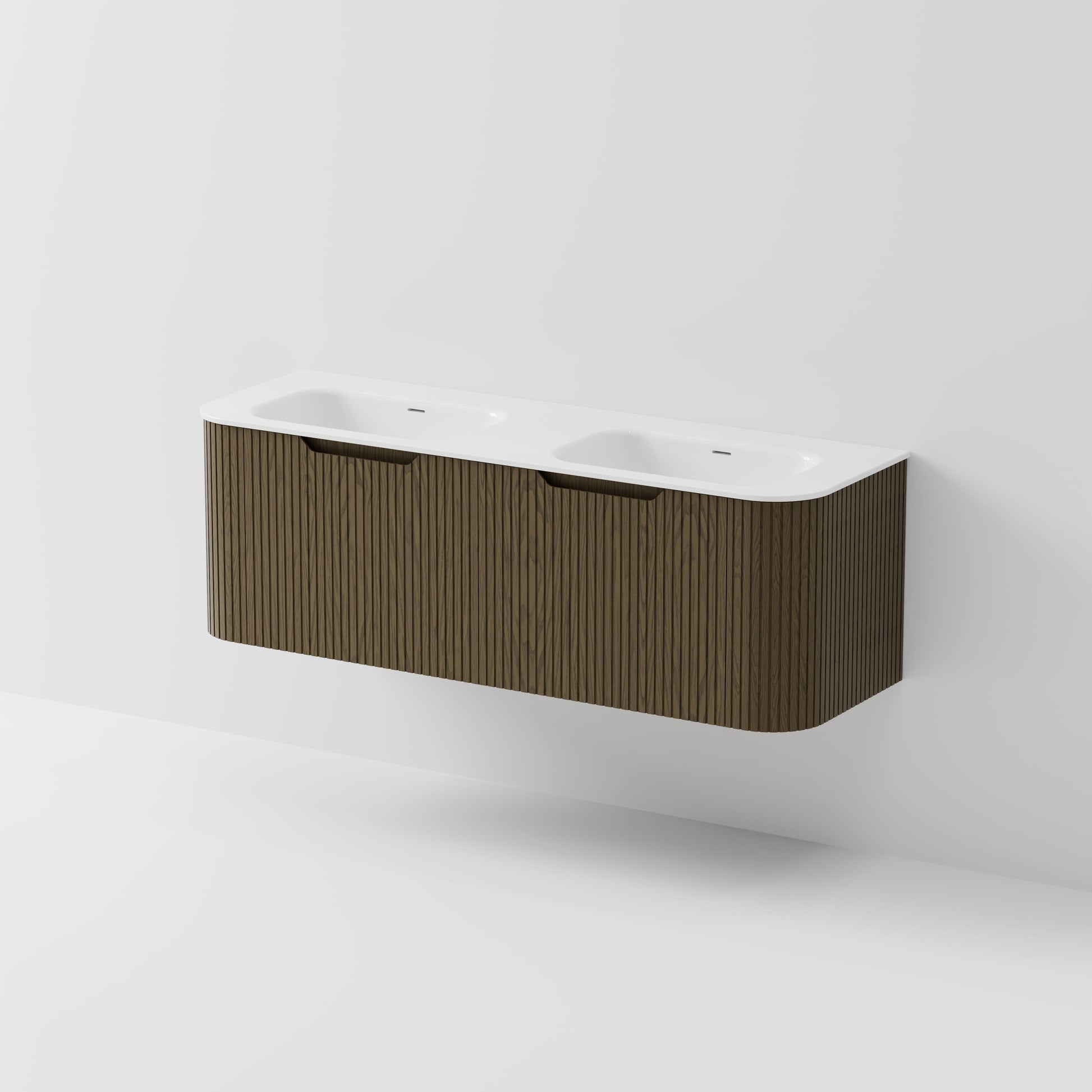 Code Sora 1500 Wall Hung Vanity | Double Inset Basin