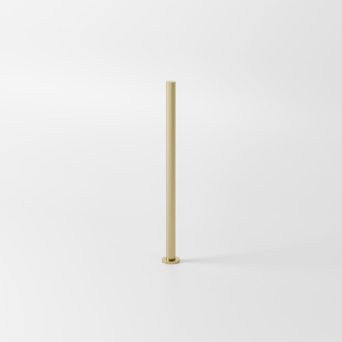 Pure 1000mm floorstanding heated towel rail in matte black