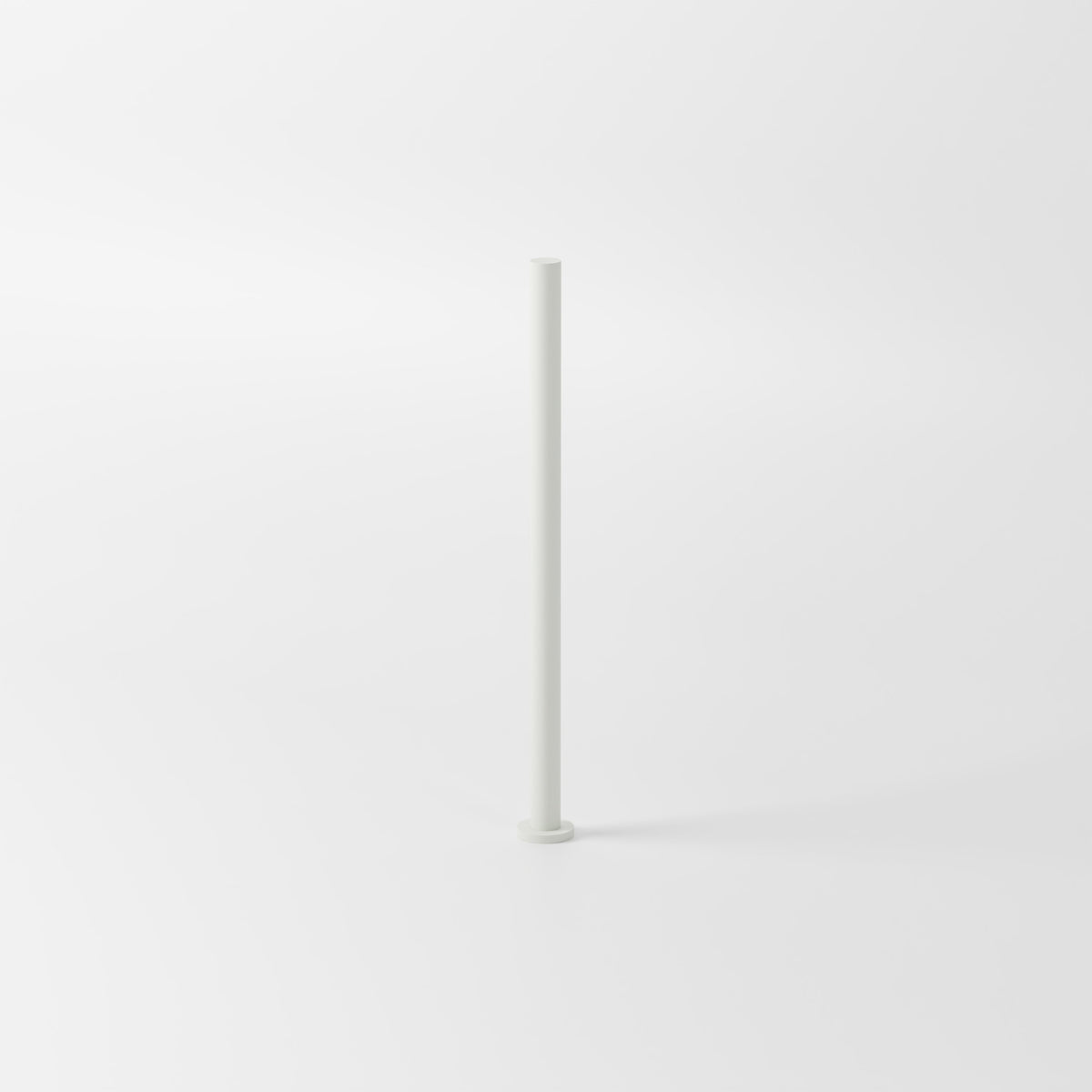 Pure 1000mm floorstanding heated towel rail in matte black