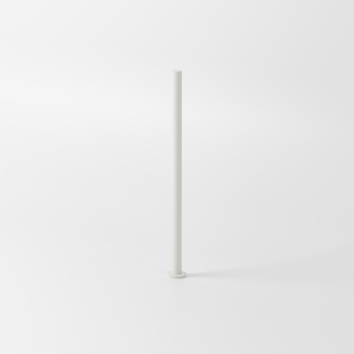 Pure 1100mm floorstanding heated towel rail in brushed brass
