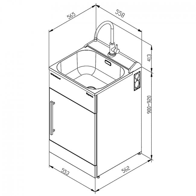 ROBINHOOD SERIES 3 SUPERTUB WITH REAR CONSOLE ST3703