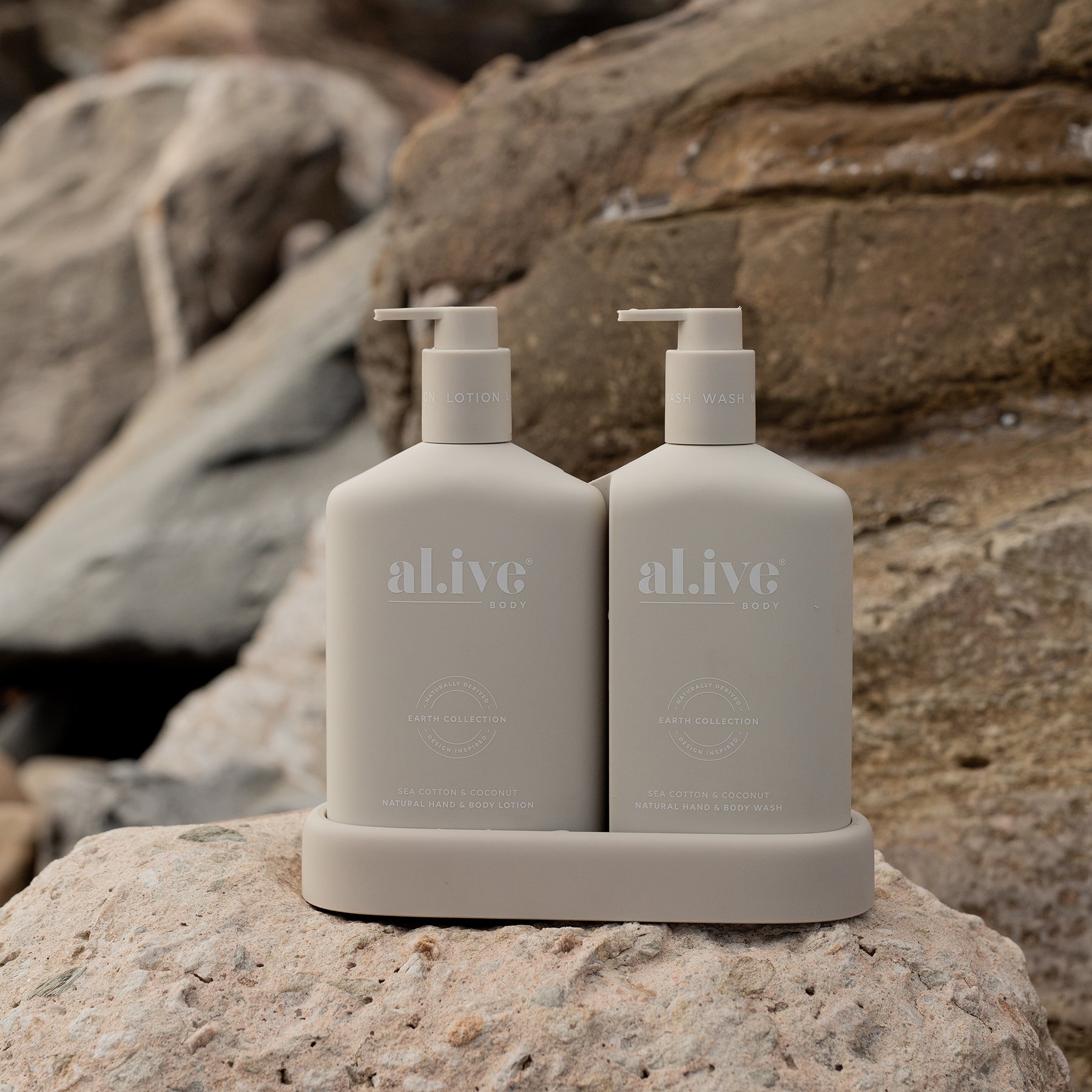 AL.IVE WASH & LOTION DUO - SEA COTTON & COCONUT