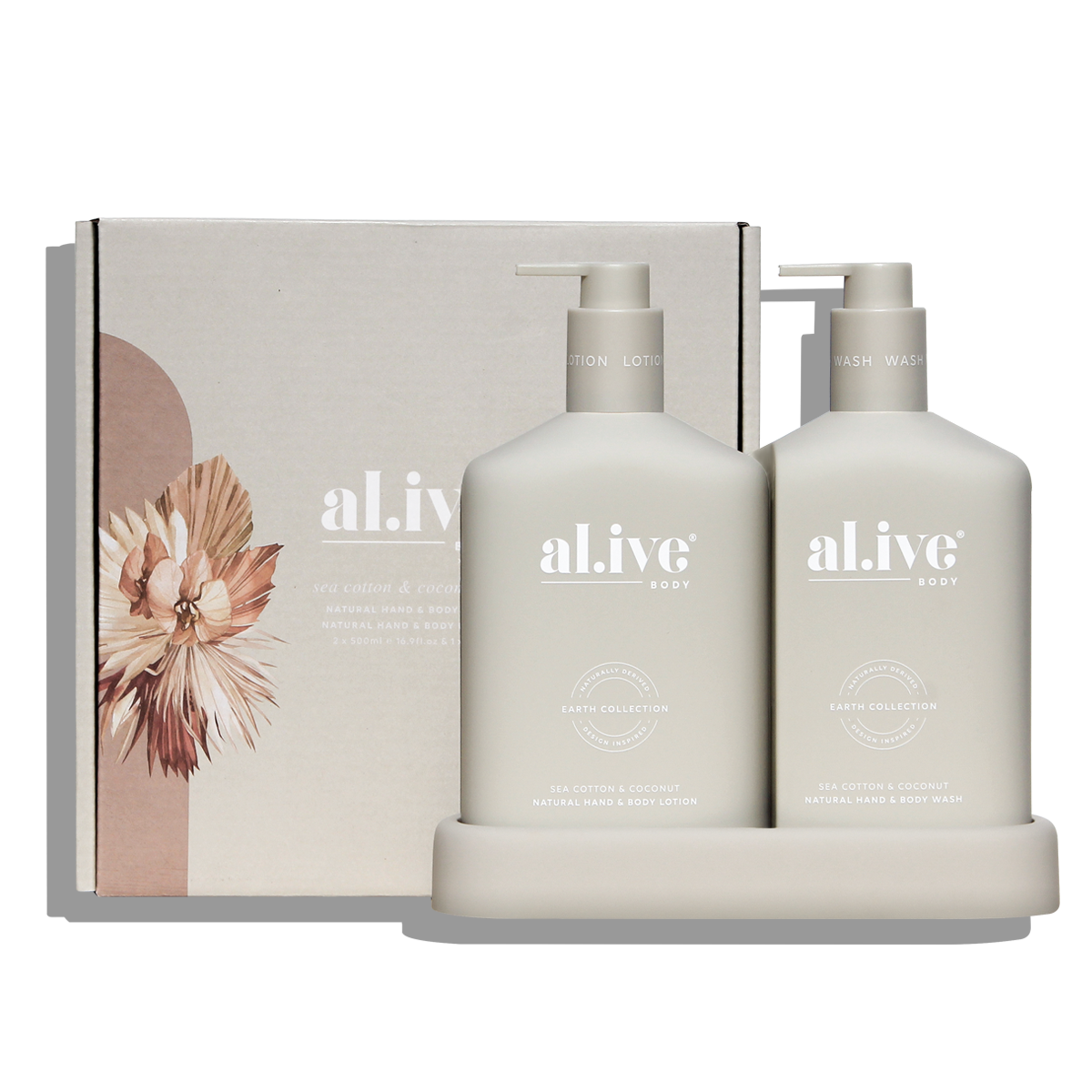 AL.IVE WASH & LOTION DUO - SEA COTTON & COCONUT