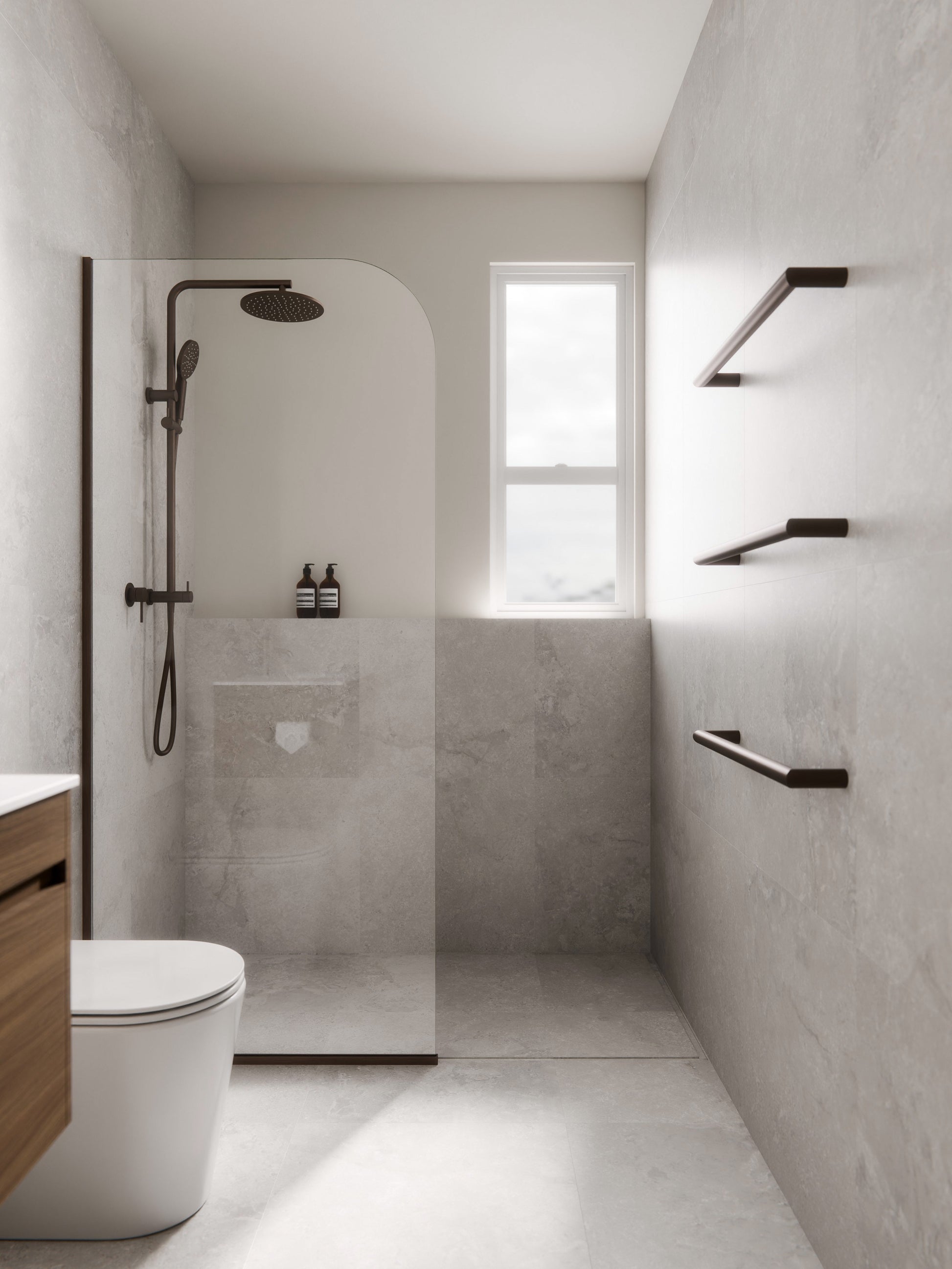 Code Allure Shower Screen Glass Range | 900mm