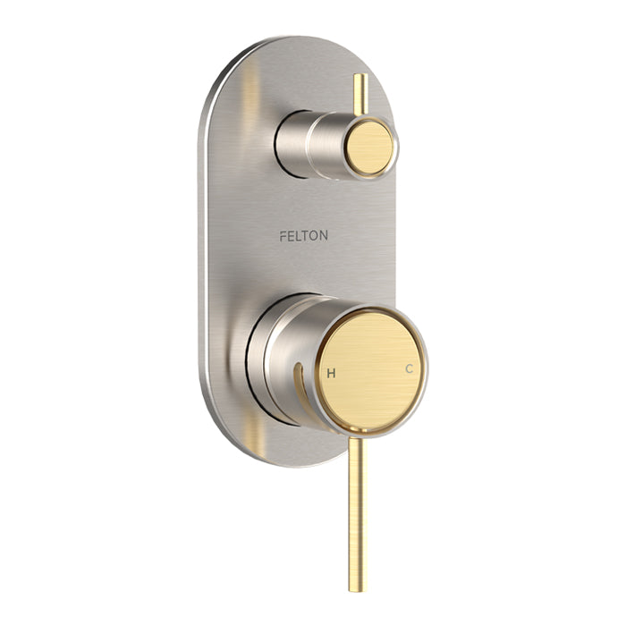 FELTON TATE DIVERTER MIXER - 12 COLOUR OPTIONS