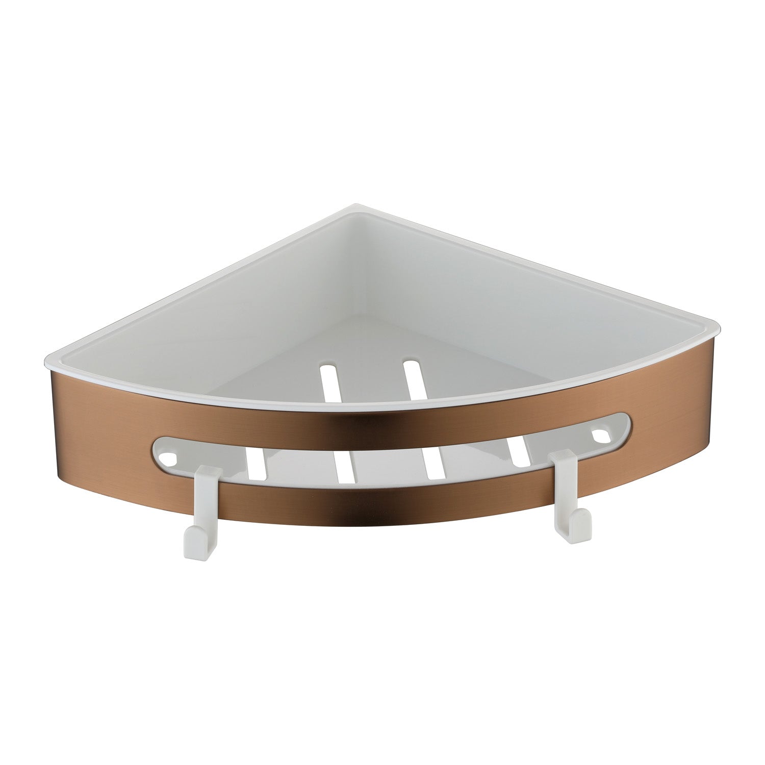 CODE VERSA CORNER BATHROOM SHOWER SHELF - 7 COLOURS