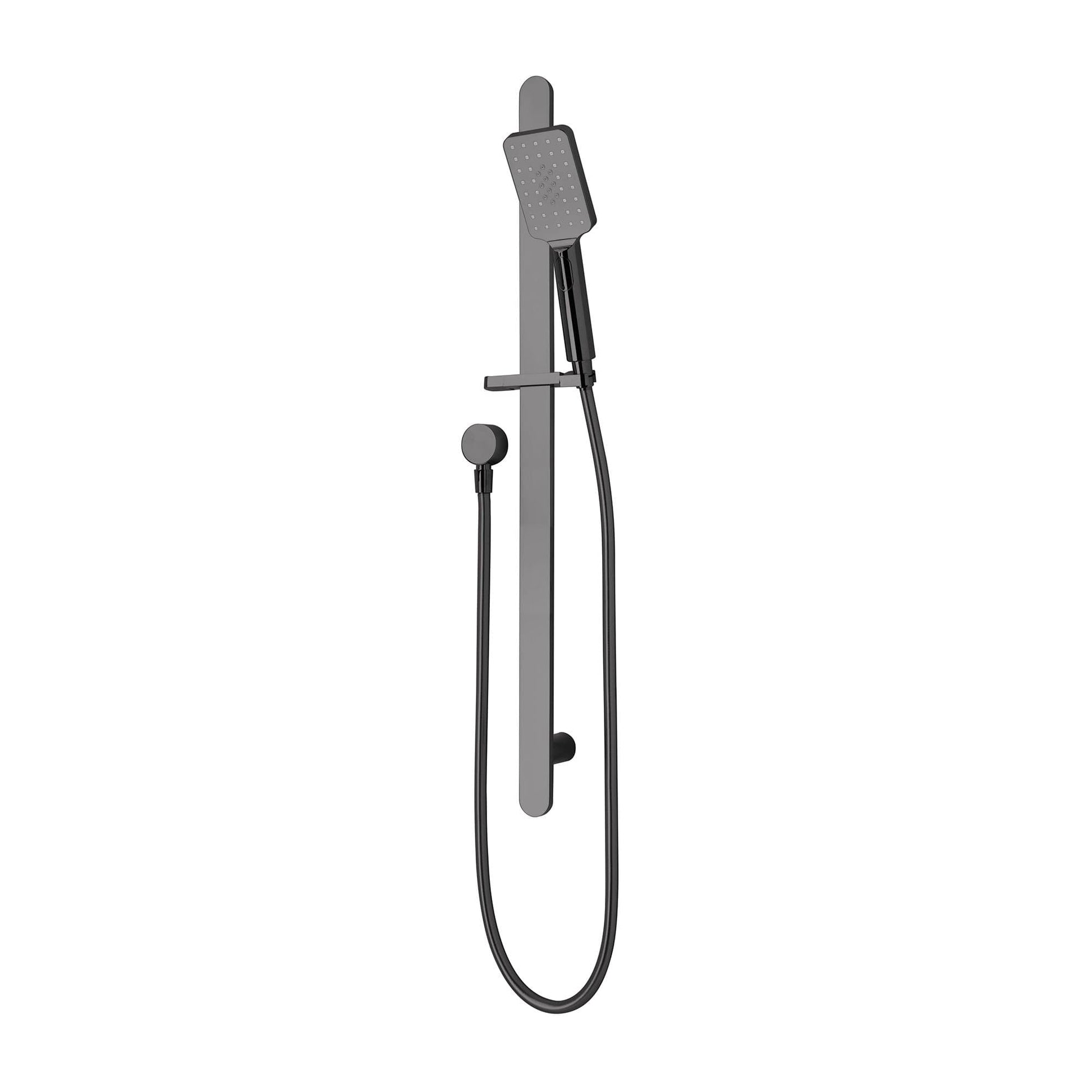 VODA ECLIPSE 3 FUNCTION SHOWER SLIDE MIRROR BLACK - ROUND OR SQUARE