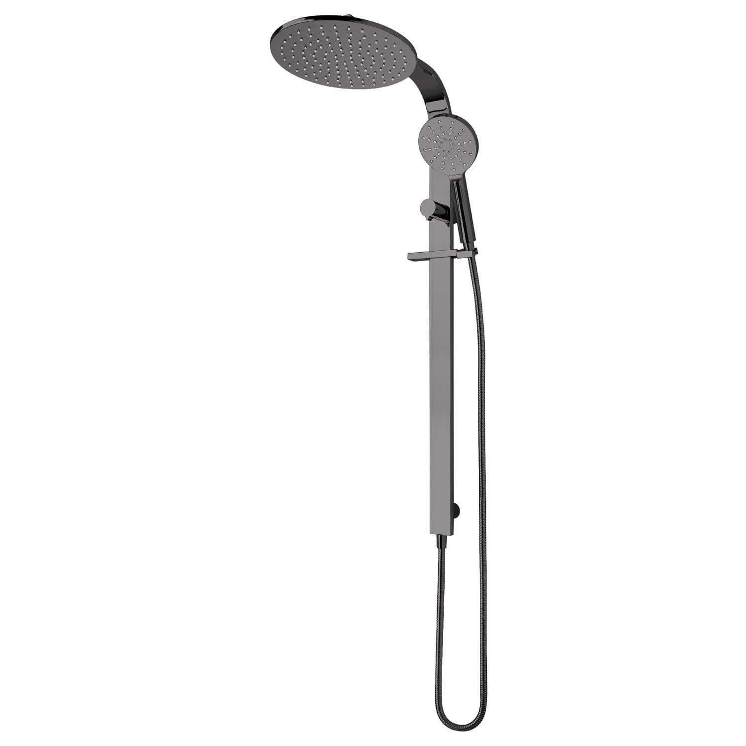 VODA ECLIPSE SHOWER COLUMN MIRROR BLACK - ROUND OR SQUARE