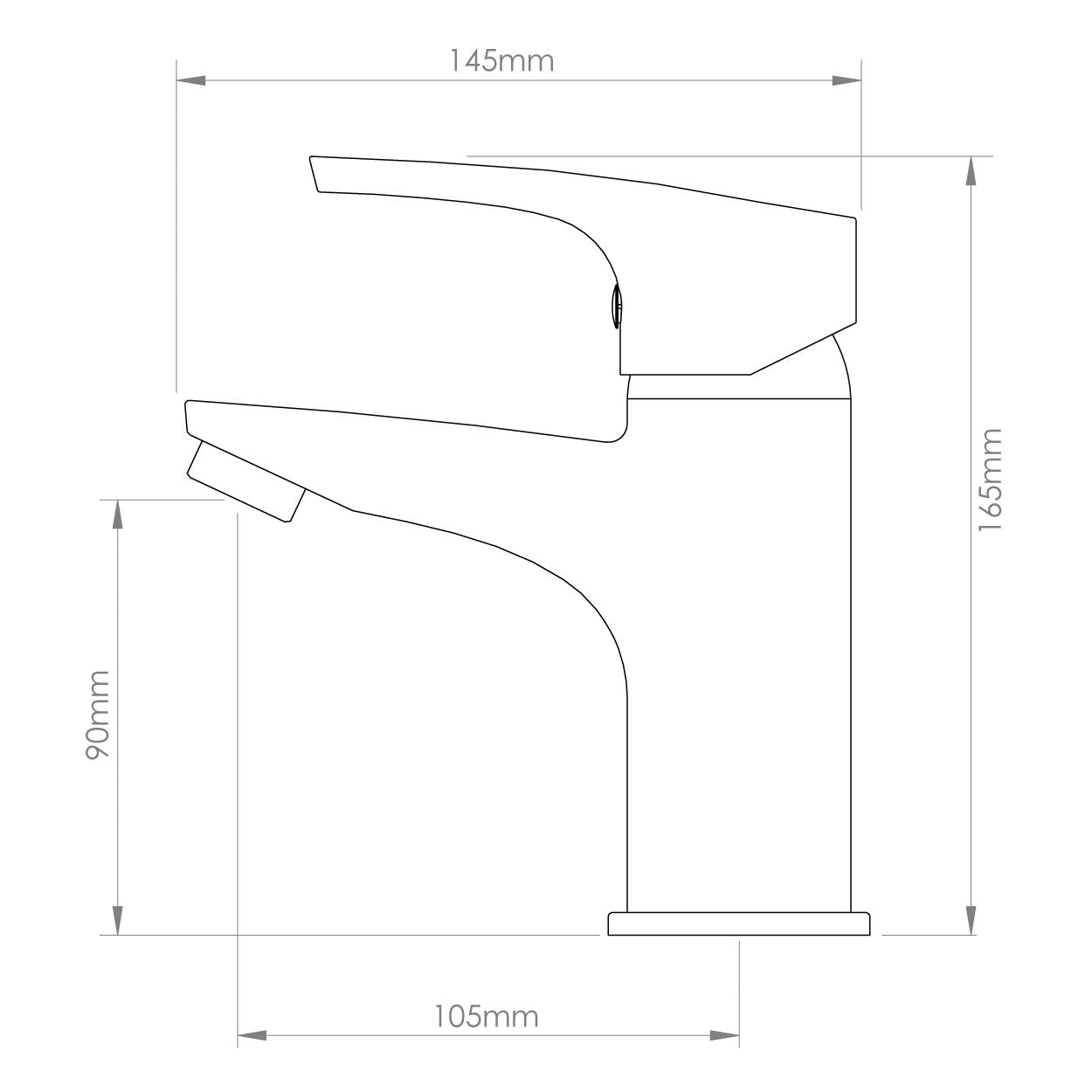 VODA ECOMIX BASIN MIXER