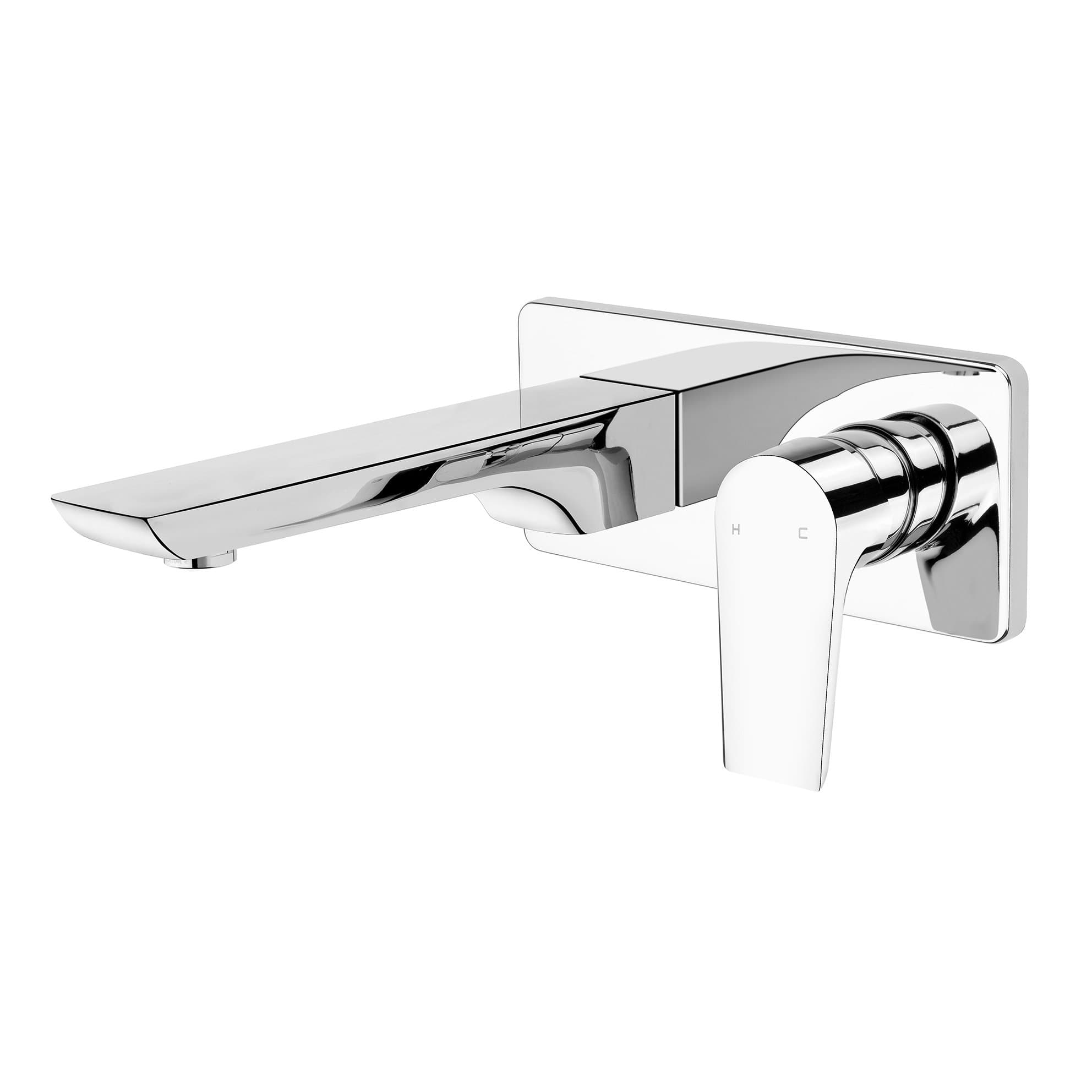 VODA OLYMPIA WALL MOUNTED BASIN MIXER - 4 COLOURS