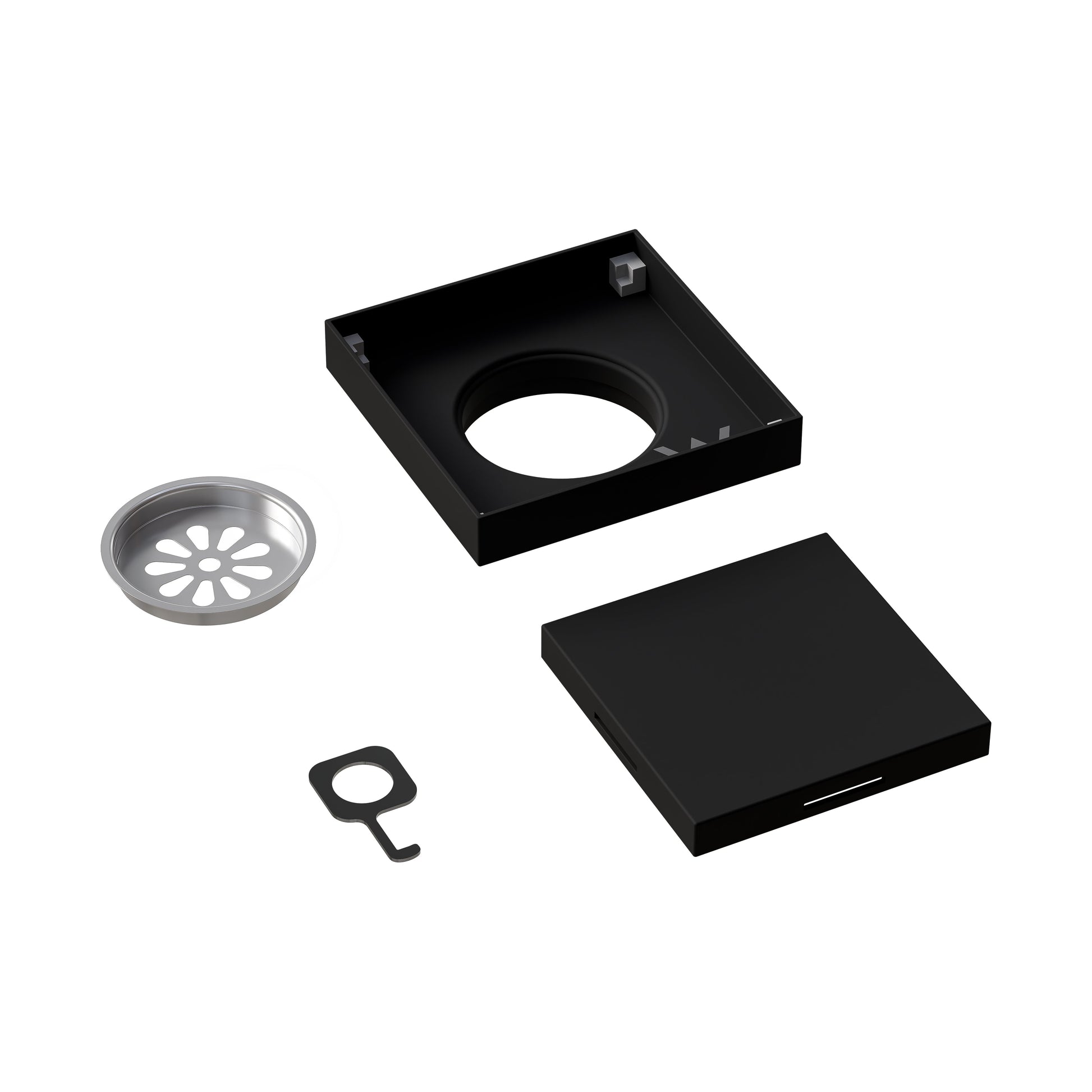 CODE VERSA SQUARE TILED SHOWER FLOOR WASTE