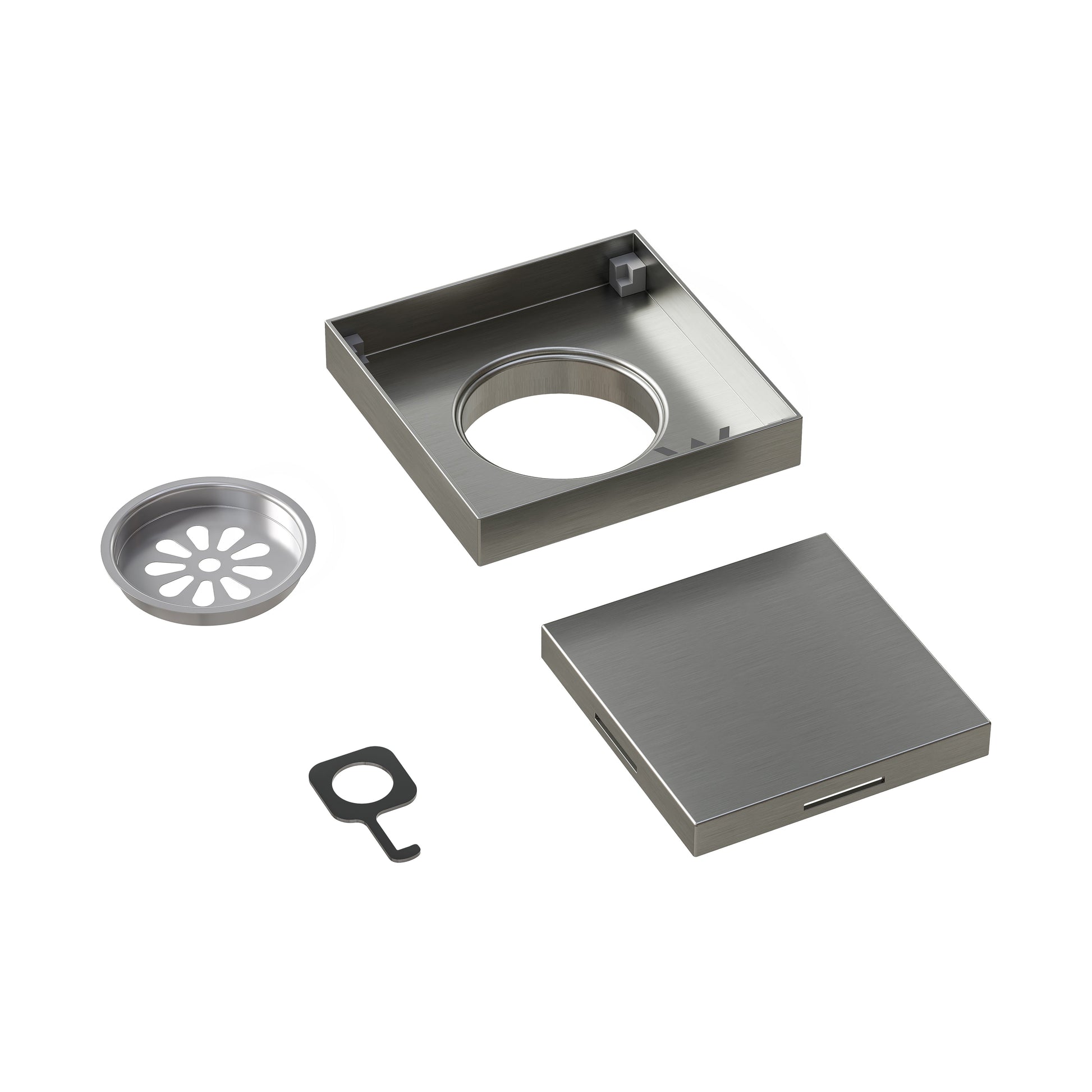 CODE VERSA SQUARE TILED SHOWER FLOOR WASTE