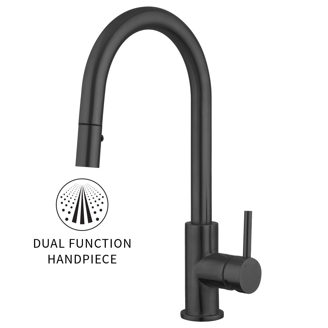 VODA STORM MINIMALIST PULLOUT SINK MIXER - 4 COLOURS