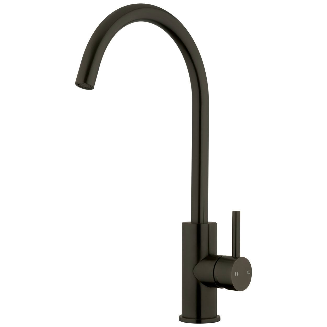 VODA STORM GOOSENECK SINK MIXER COLD START - 5 COLOURS