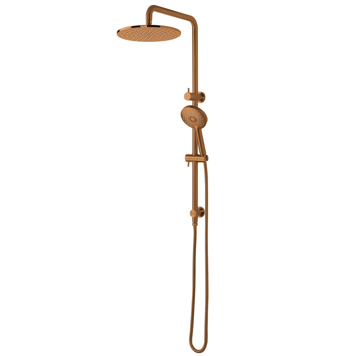 VODA STORM DOUBLE HEAD SHOWER - 5 COLOURS
