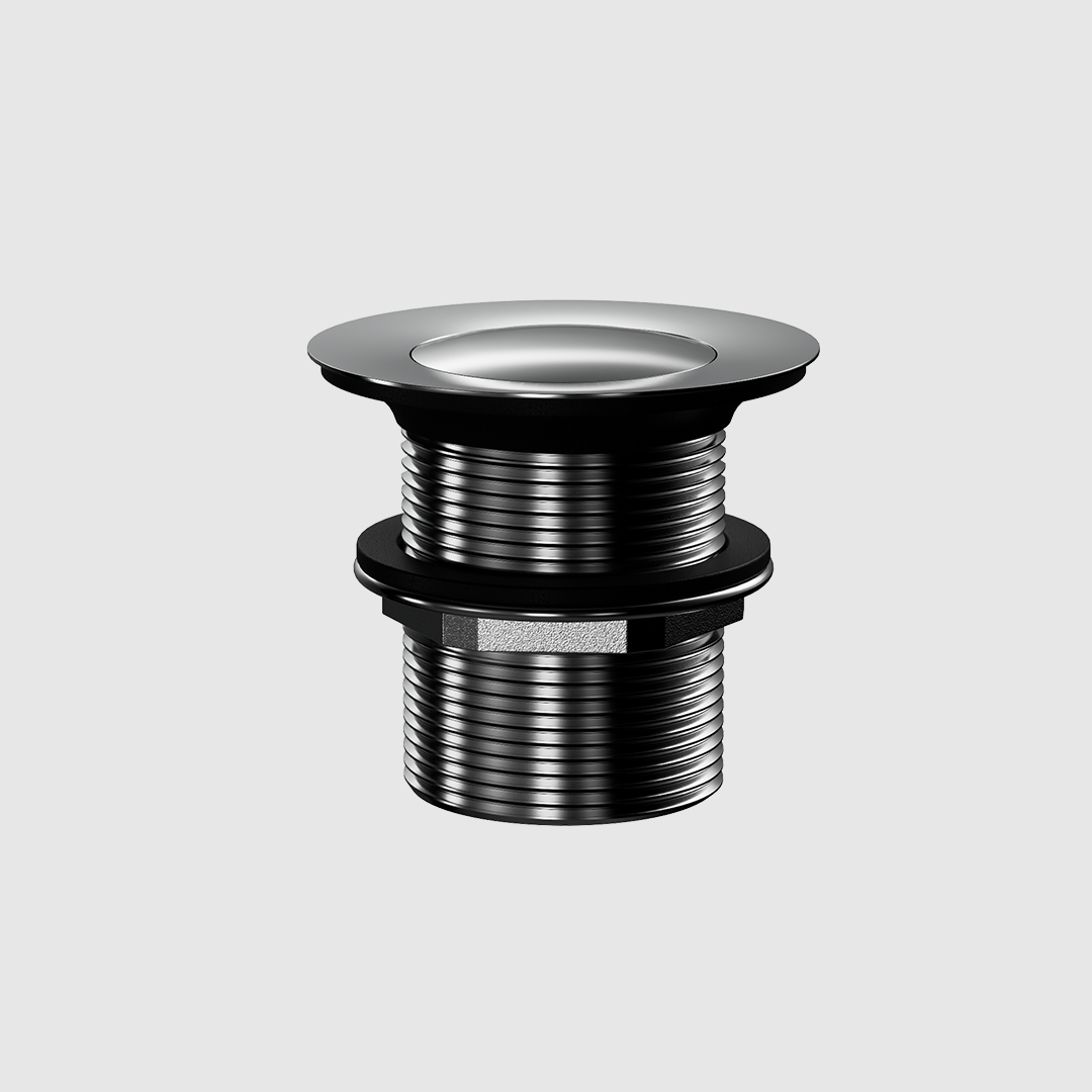 Versa 40mm pop up bath waste with long tail for non-overflow baths