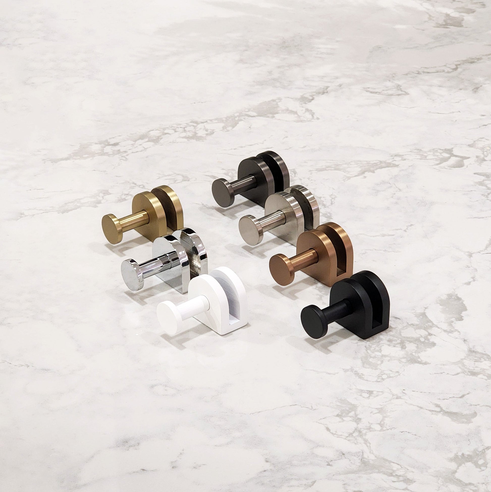 CODE VERSA SHOWER SCREEN HOOKS - 8 COLOURS