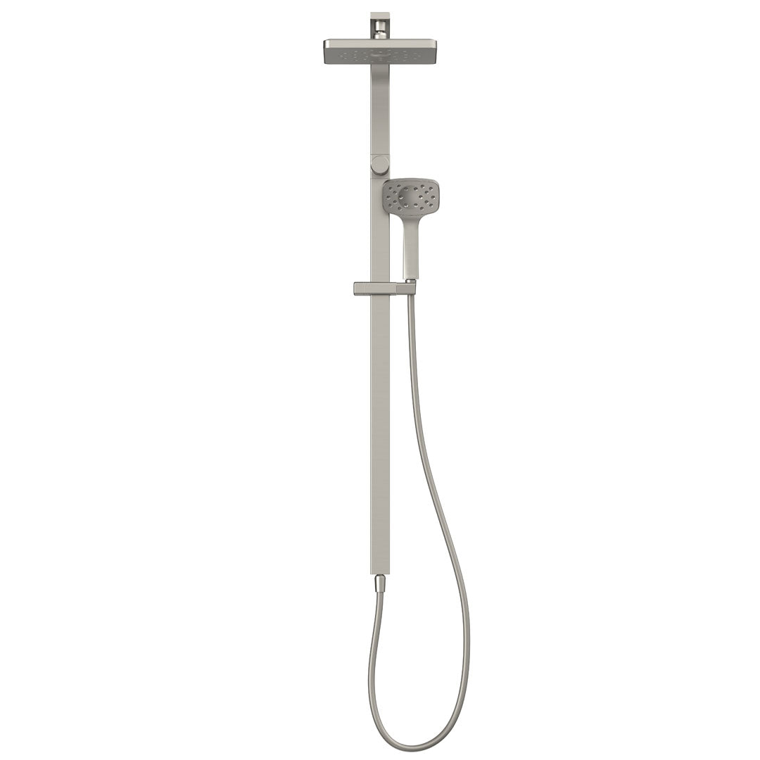 METHVEN WAIPORI MK2 SATINJETÂ® RAIL SHOWER WITH OVERHEAD