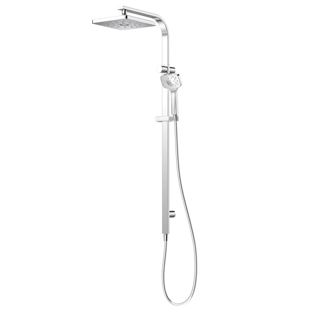METHVEN WAIPORI MK2 SATINJETÂ® RAIL SHOWER WITH OVERHEAD