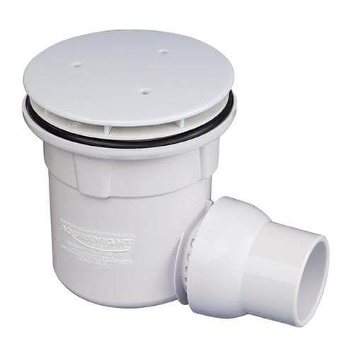 AQUAKNIGHT EASY CLEAN SHOWER WASTES (DOME LID) -3 COLOURS