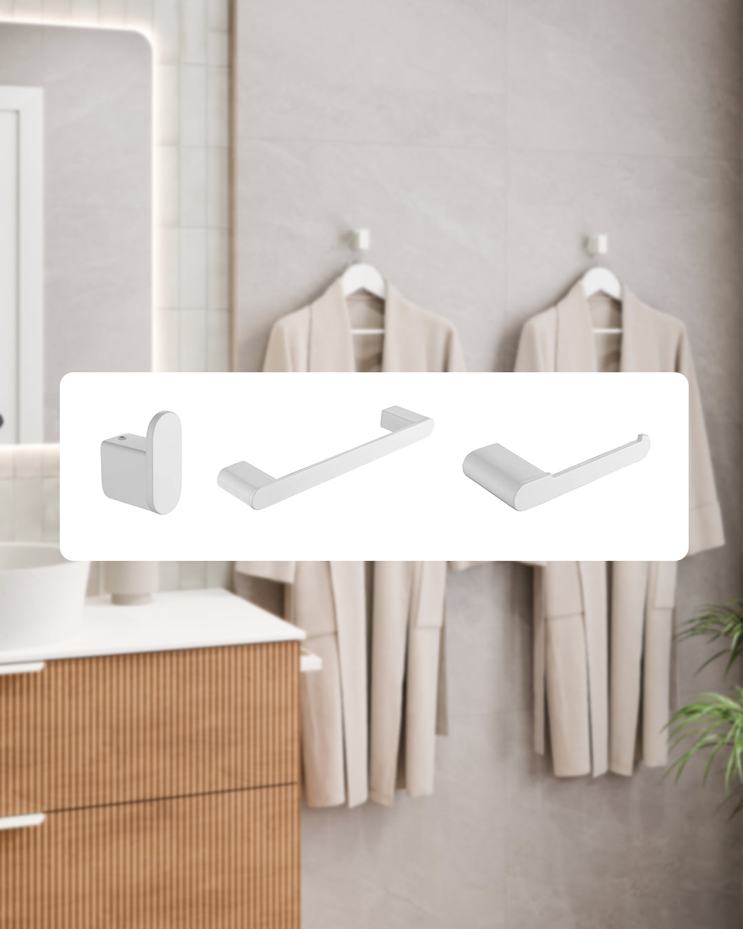 FLOW ACCESSORY ESSENTIALS BUNDLE  |  IN MATTE WHITE