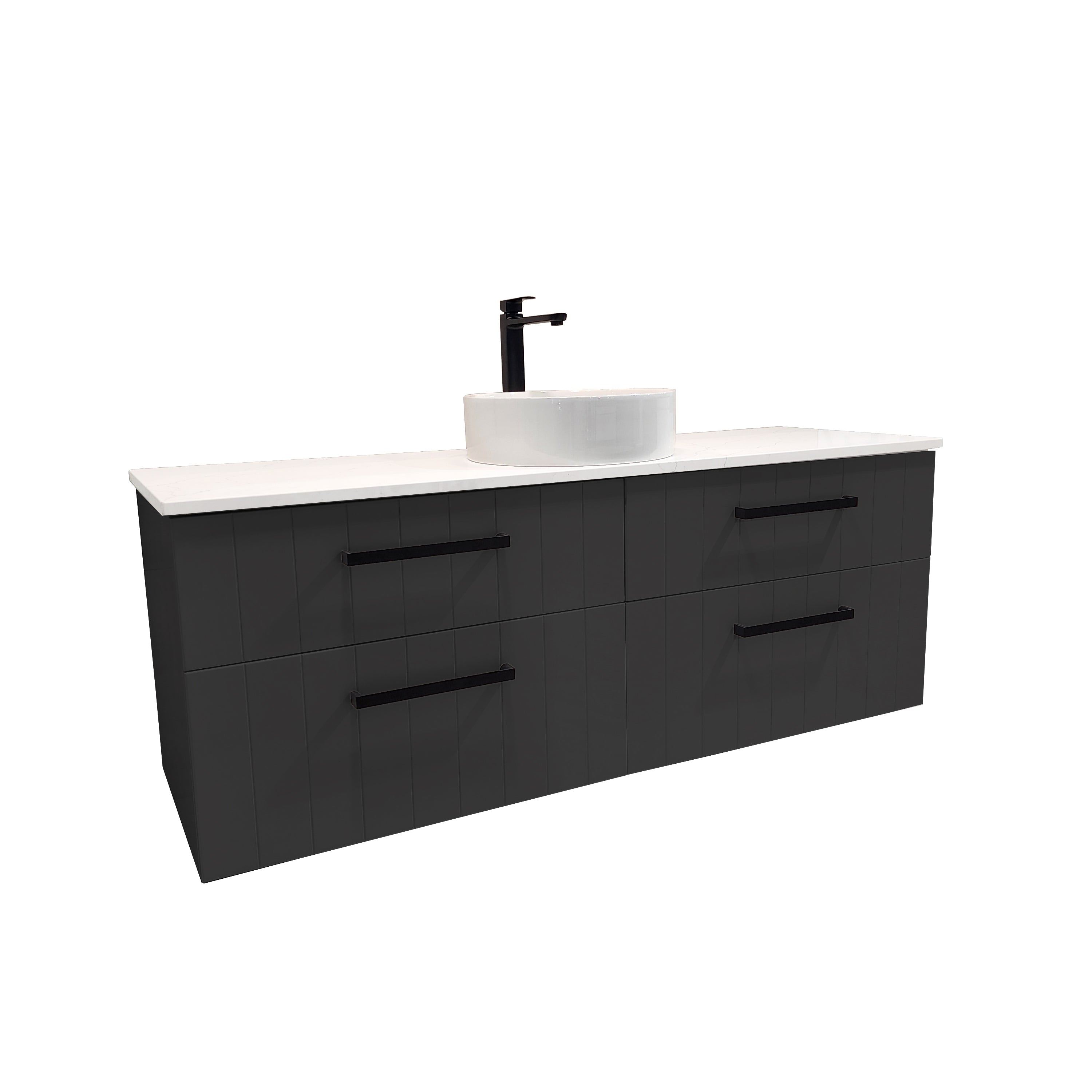 CODE BENTLEY 4 DRAWER VANITY | STONETOP RANGE