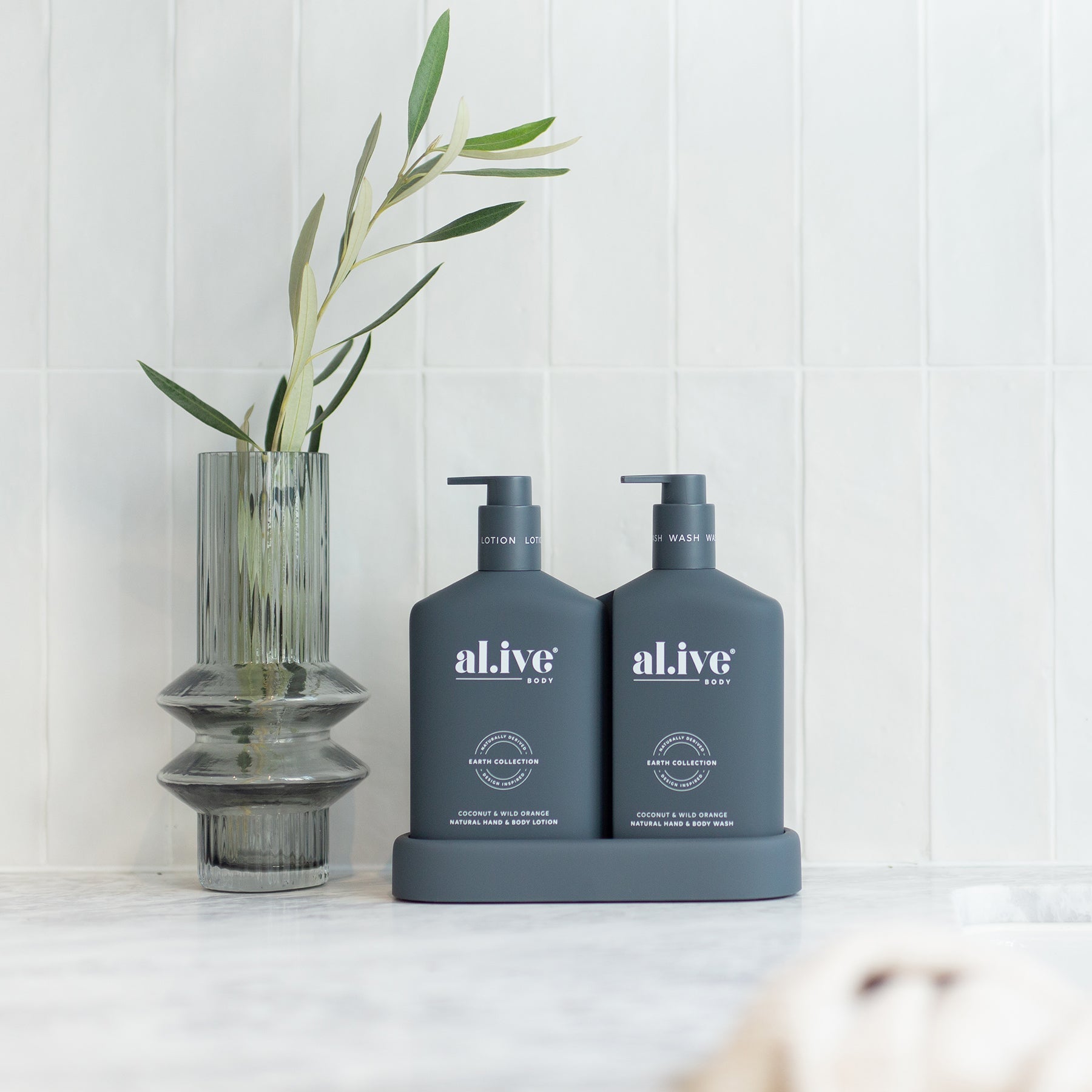 AL.IVE WASH & LOTION DUO - COCONUT & WILD ORANGE