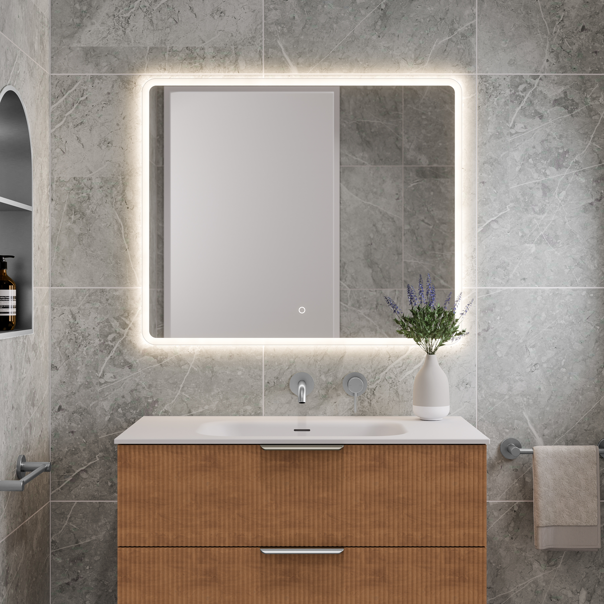 Nature Wall Basin Mixer
