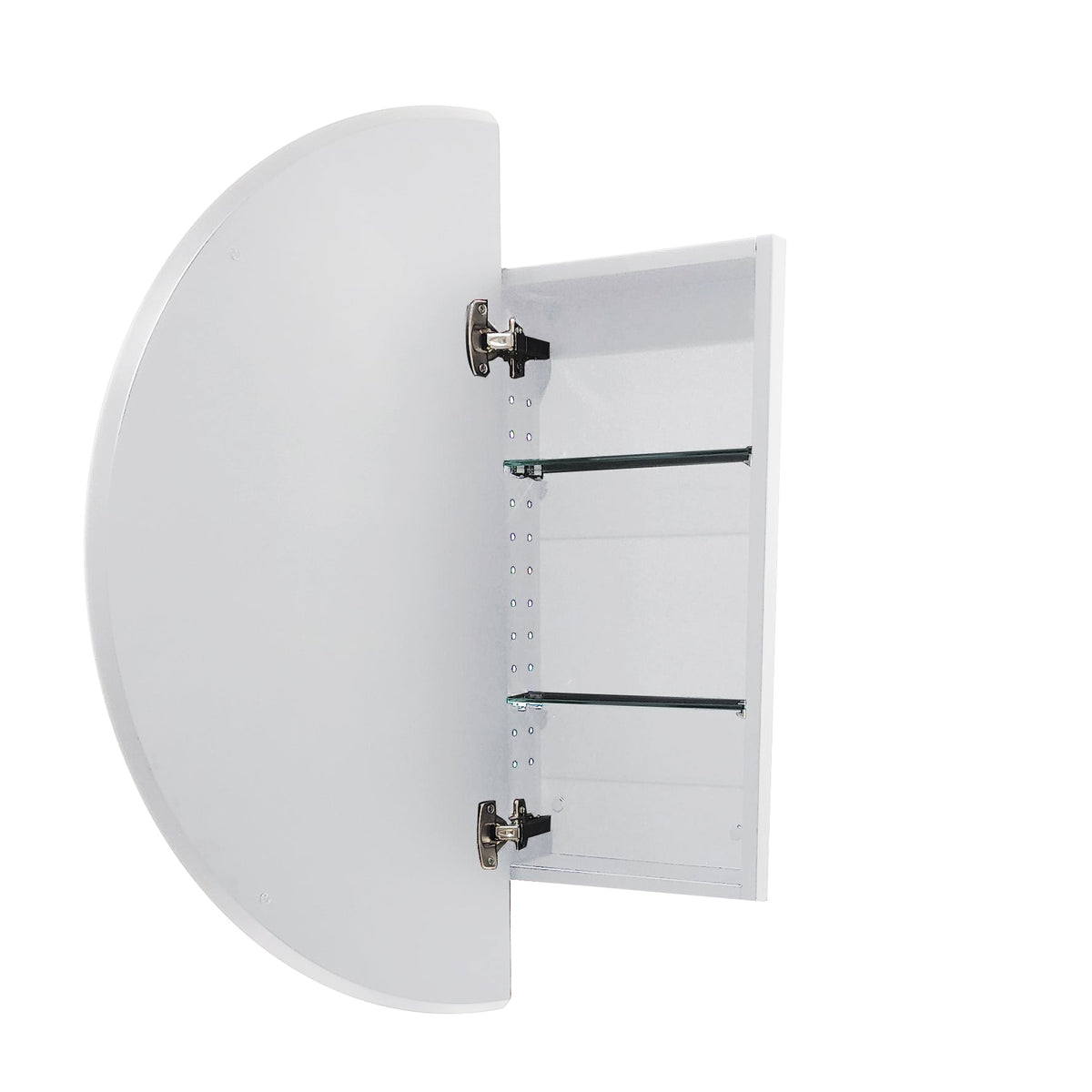 Neo Round 850 Inset Mirror Cabinet