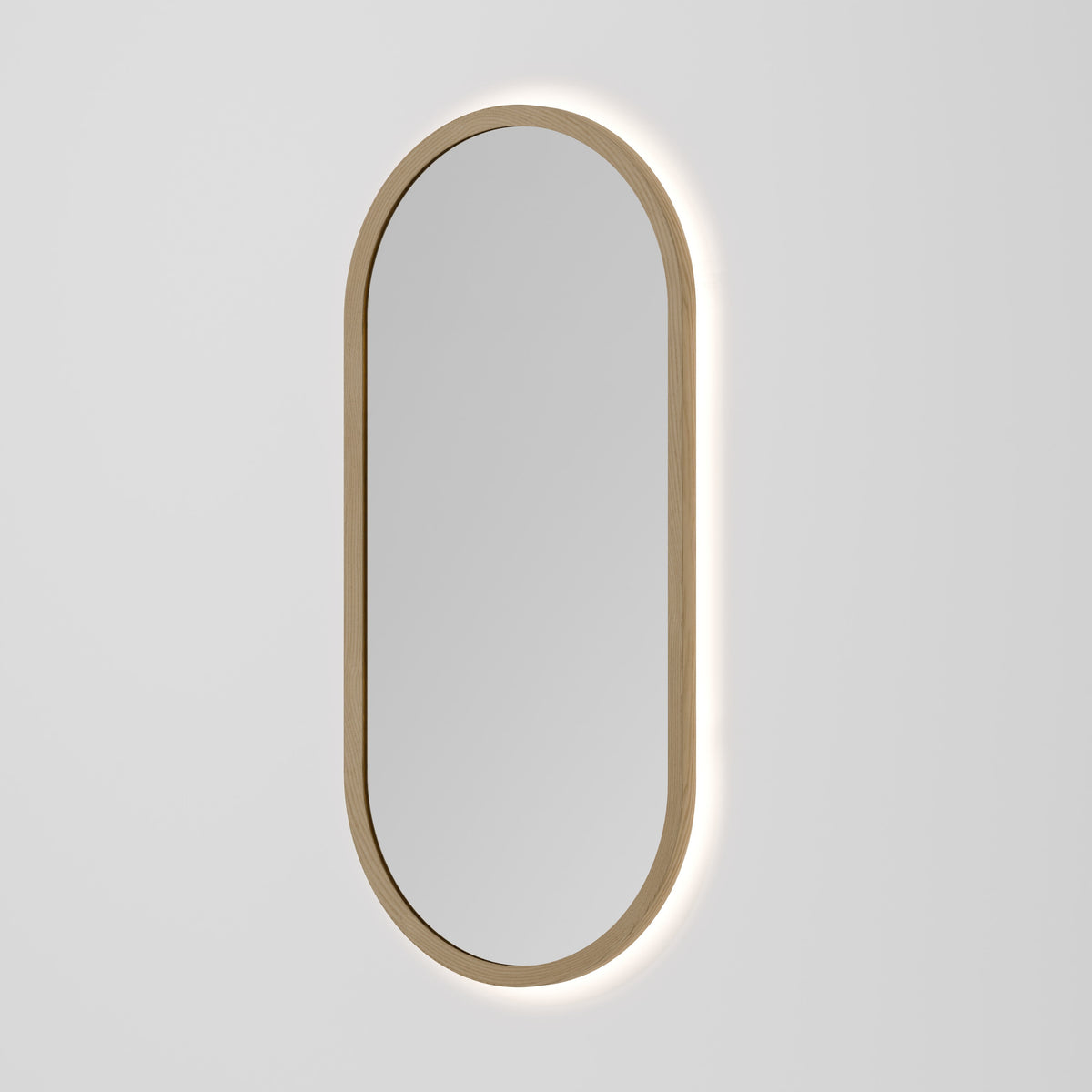 Sora Oval LED Mirror | 500x1050