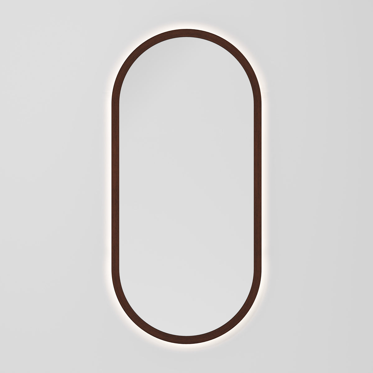 Sora Oval LED Mirror | 500x1050