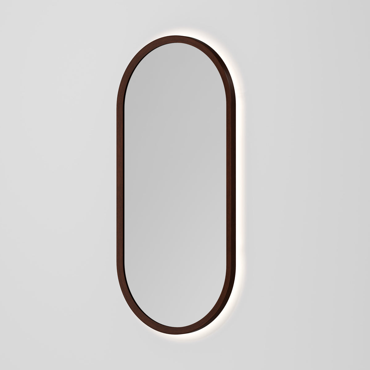 Sora Oval LED Mirror | 500x1050