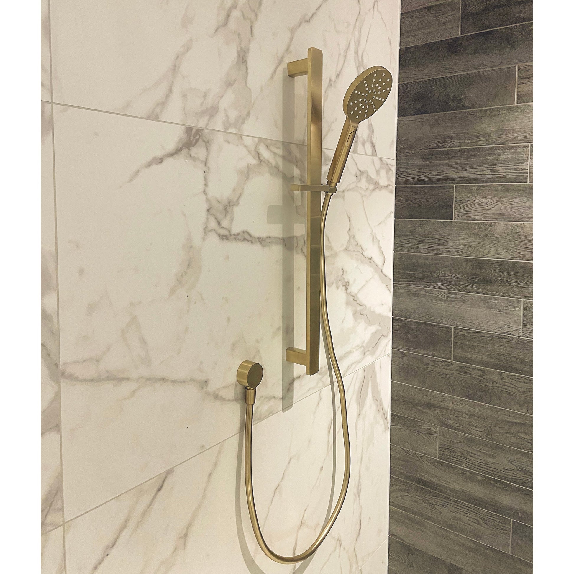 CODE PURE ROUND LUXURY ADJUSTABLE SLIDE SHOWERS - 5 COLOURS