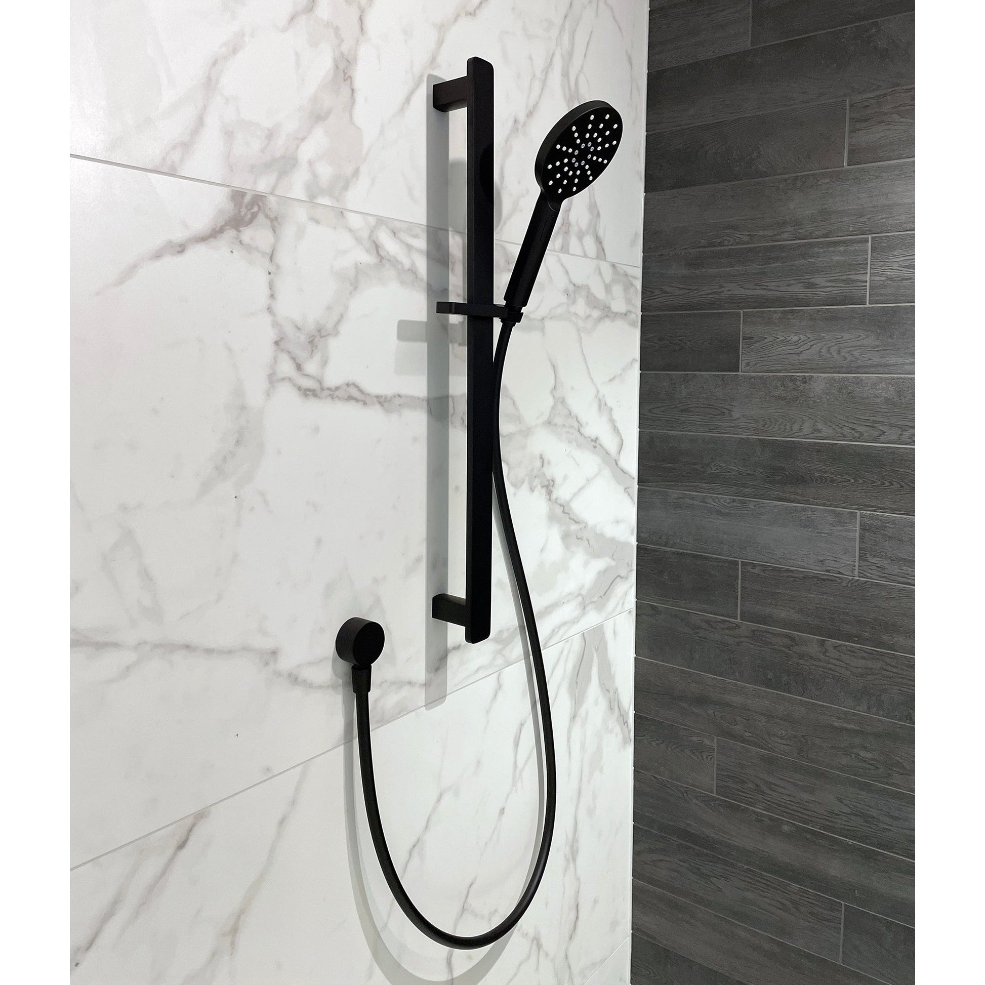 CODE PURE ROUND LUXURY ADJUSTABLE SLIDE SHOWERS - 5 COLOURS
