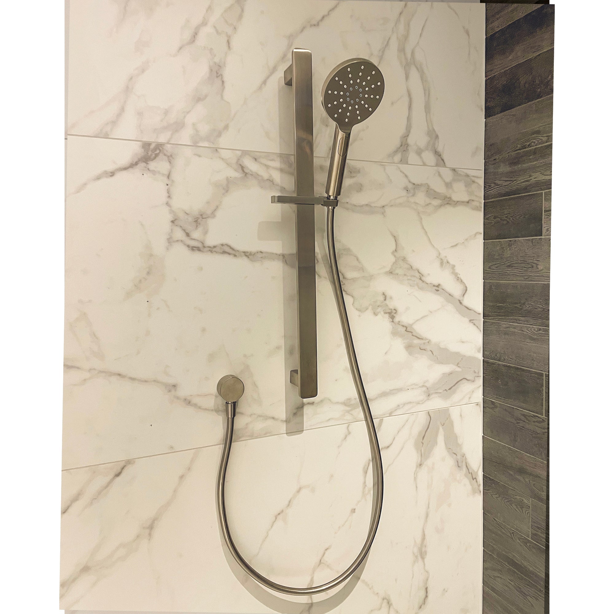 CODE PURE ROUND LUXURY ADJUSTABLE SLIDE SHOWERS - 5 COLOURS