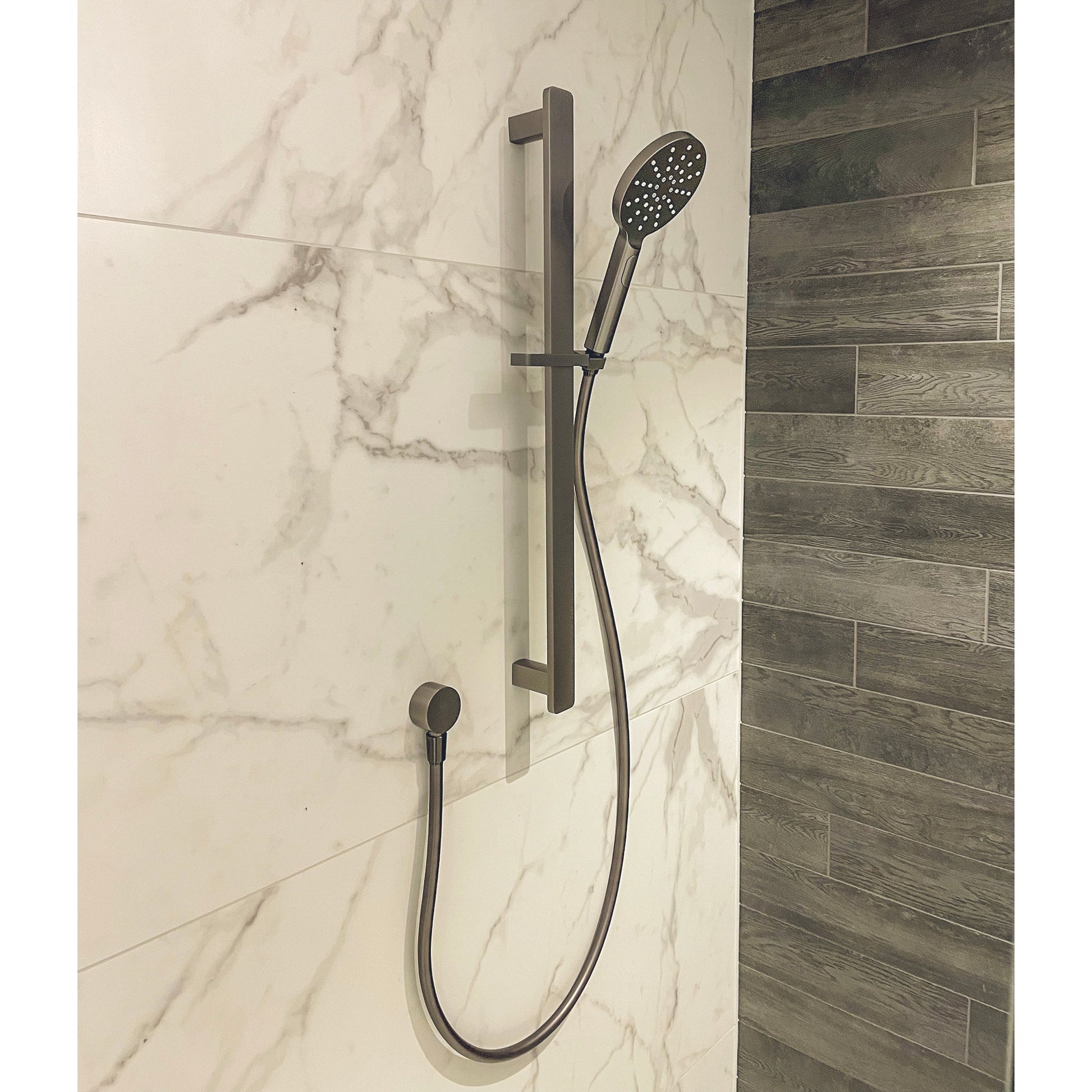 CODE PURE ROUND LUXURY ADJUSTABLE SLIDE SHOWERS - 5 COLOURS