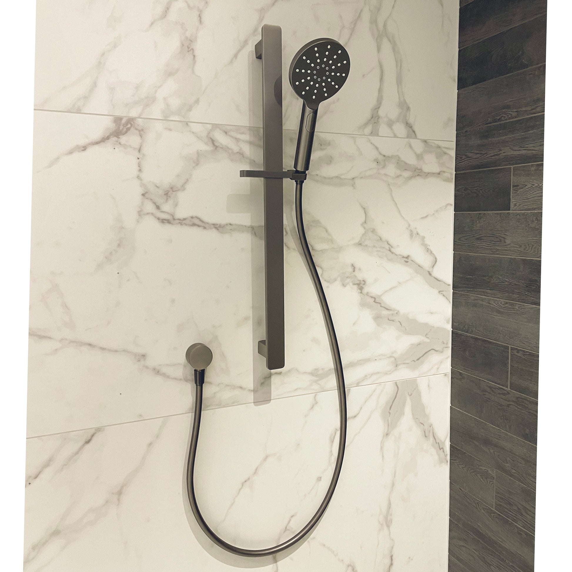 CODE PURE ROUND LUXURY ADJUSTABLE SLIDE SHOWERS - 5 COLOURS