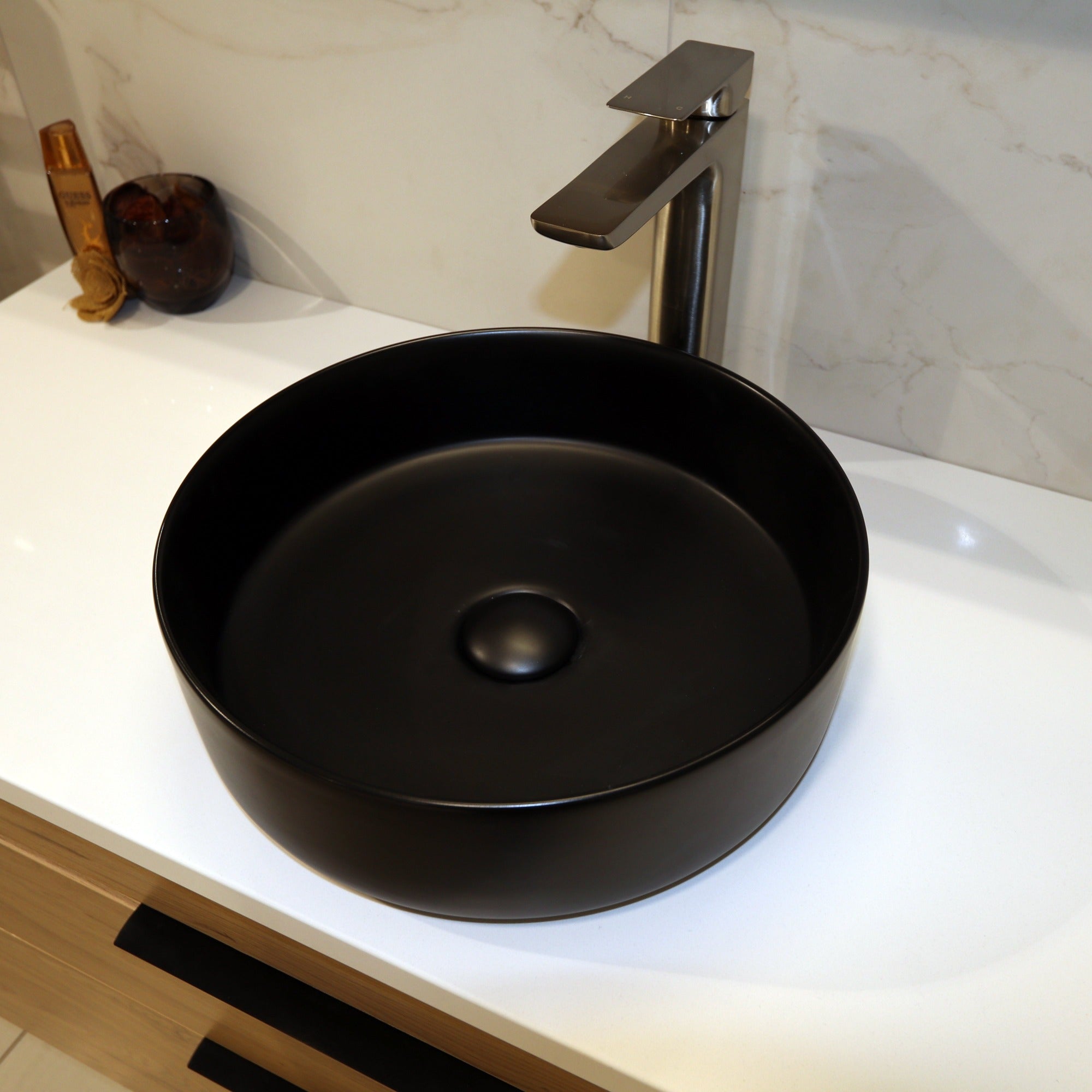 CODE PURE ROUND CERAMIC BASIN 360MM