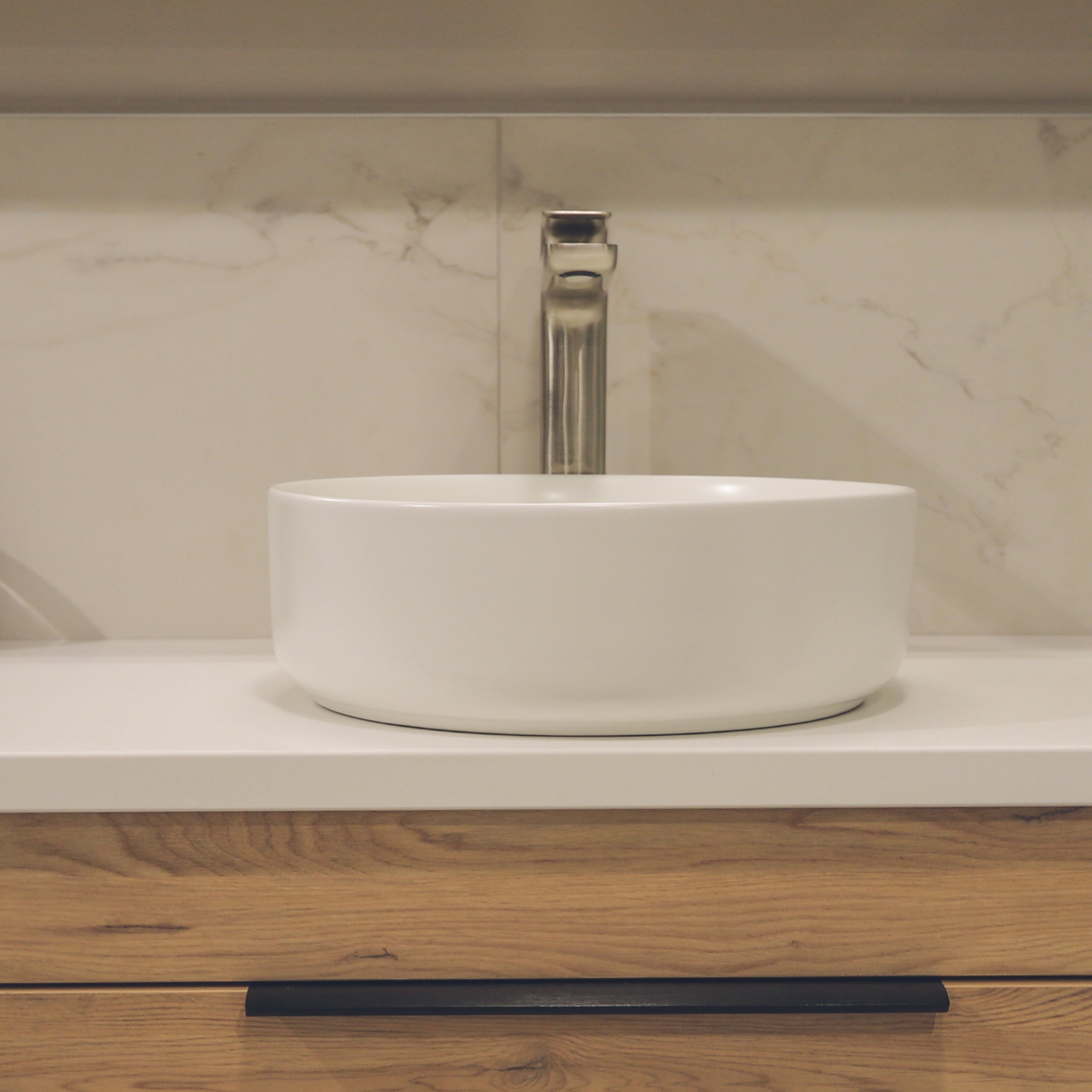 CODE PURE ROUND CERAMIC BASIN 360MM