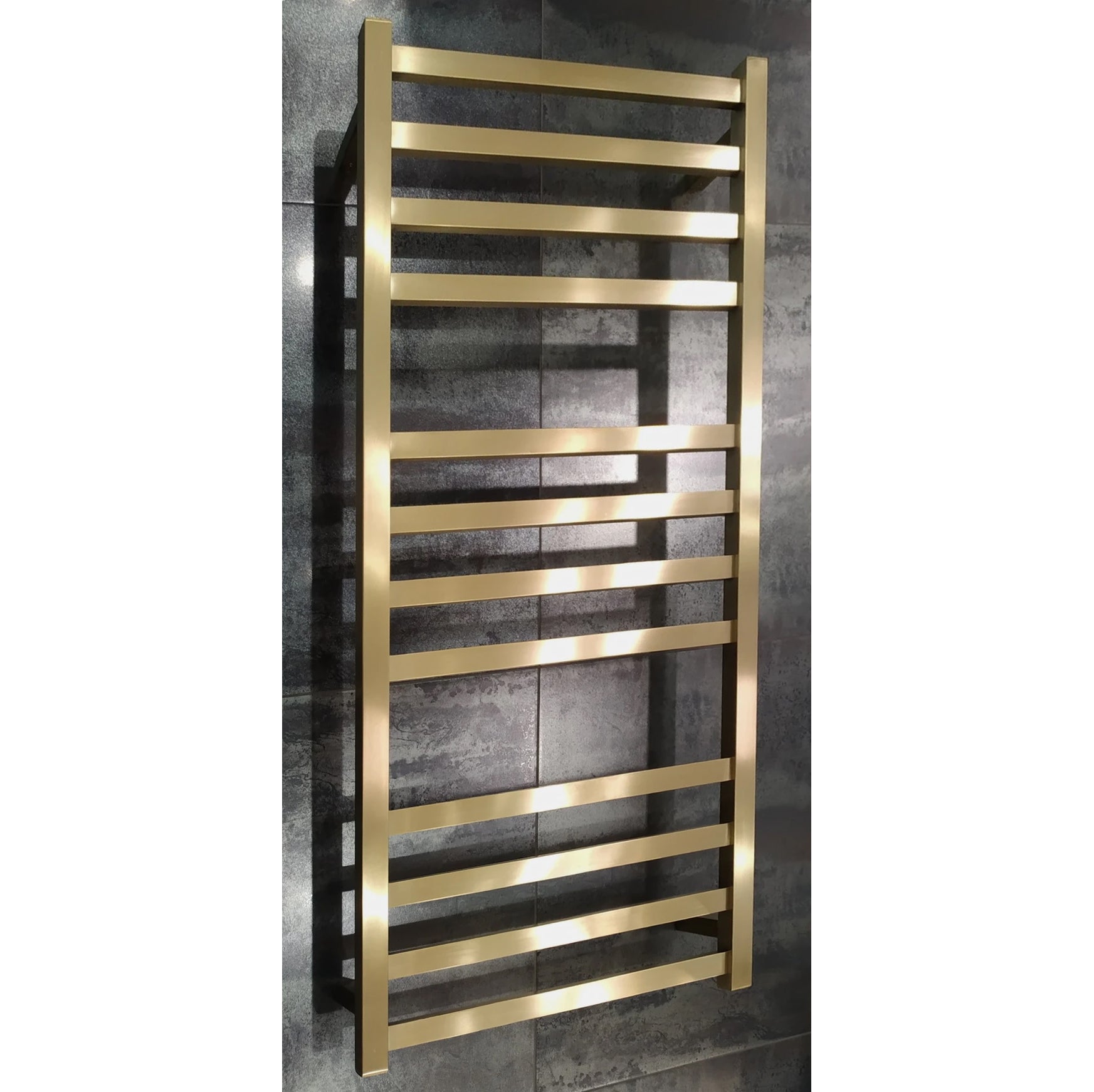 CODE SQUARE HEATED TOWEL LADDERS 1200X500MM - 5 COLOURS