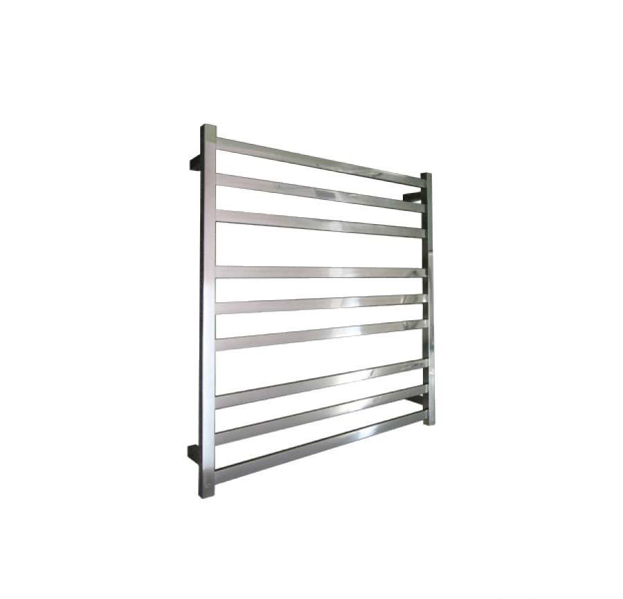 CODE SQUARE HEATED TOWEL LADDER 900X850MM - 2 COLOURS