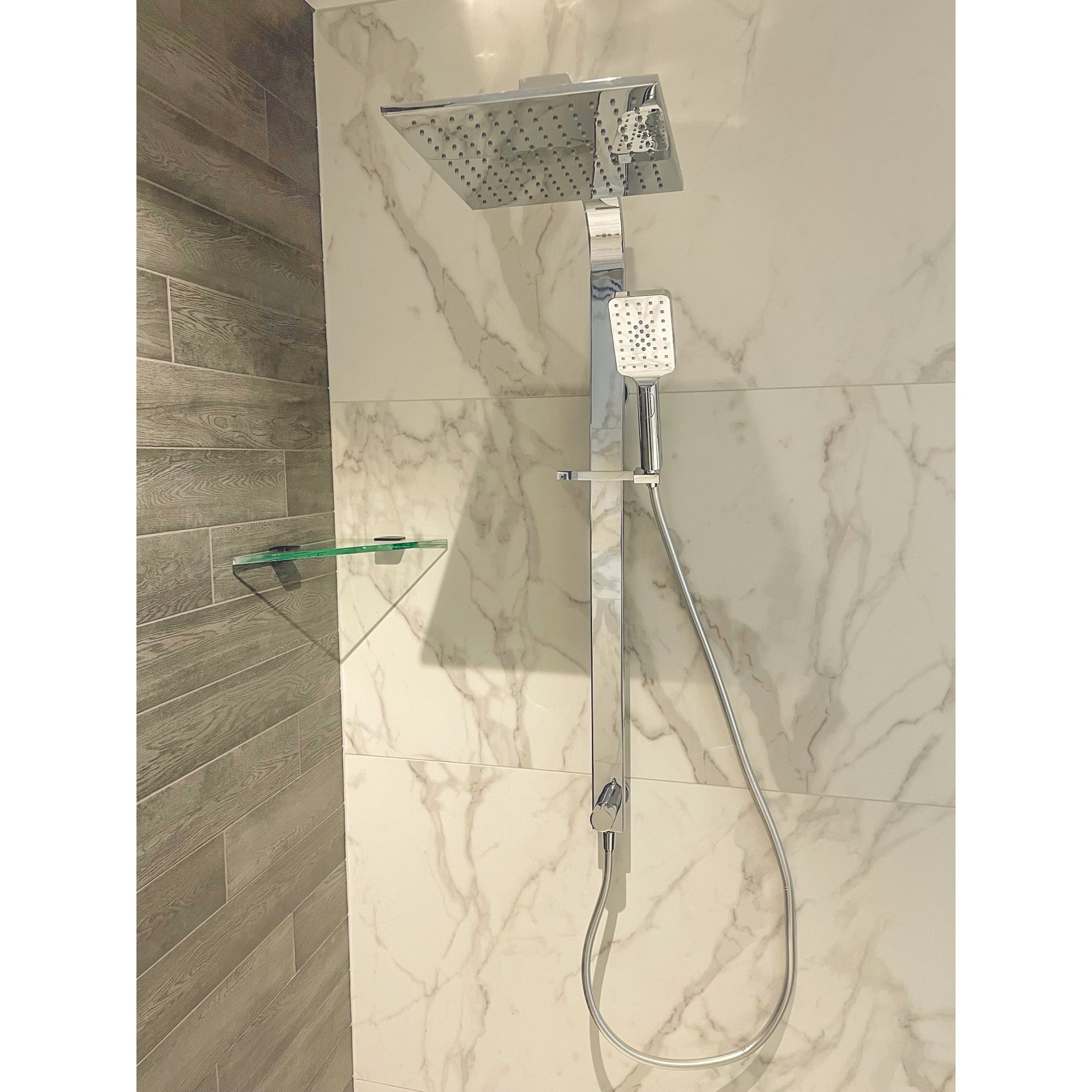 CODE PURE SQUARE SHOWER COLUMN 3 FUNCTION - 4 COLOURS