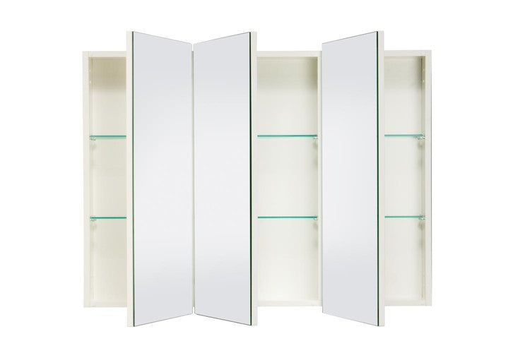 ST MICHEL DANTE DEEP MIRROR CABINET WHITE 1050MM