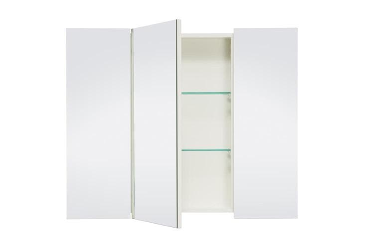 ST MICHEL DANTE MIRROR CABINET WHITE 900MM