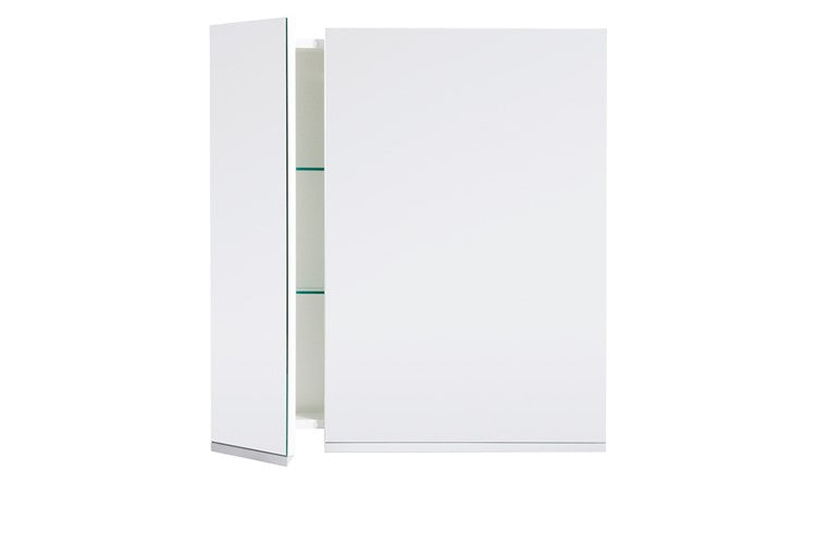 ST MICHEL DANTE DEEP MIRROR CABINET WHITE 750MM