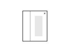 ST MICHEL DANTE DEEP PLUS MIRROR CABINET WHITE 600MM